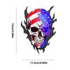 Portableb American Skull Car Stickers Scary Truck Window Skull Head Decal Skeleton Head Decals Motorcycle Helmet Decal