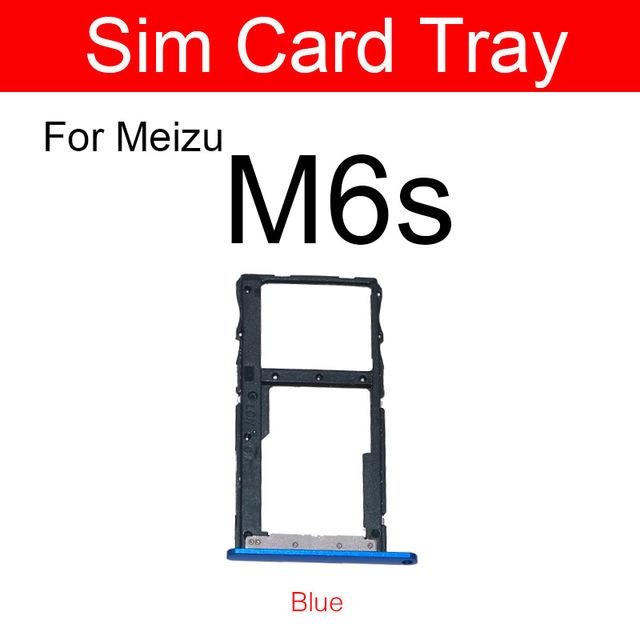 SIM-Karten-Slot-Fach-Halter für Meizu 15 16X M15 U10 U20 Pro 5 Pro 6 7 M6 M6T M6s SIM-Karten-Slot-Adapter Ersatz