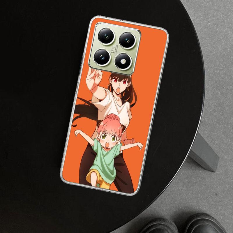 Anime S-Spy Family Anya Phone Case Cover for Xiaomi Redmi Note 15 14 13 12 11 Pro Plus 14S 12S 11S 11T 11E 10S 10 Customized Fun