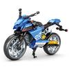 Racing Motorcycle Building Blocks Set, DIY Assembly Bricks Toy, Sport Motorcycle Model, Desk Decor & Collectible Gift