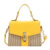 Fashion Portable Small Bag Women's Bag New Fashion Texture Messenger Bag Summer Straw Woven Shoulder Bag Tide
