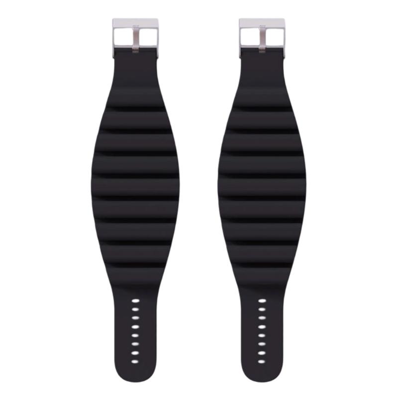 

Soft Silicone Weighted Exercise Bands Comfortable Fit Adjustable Resistance Design for Strength Activity Gym Workout 1