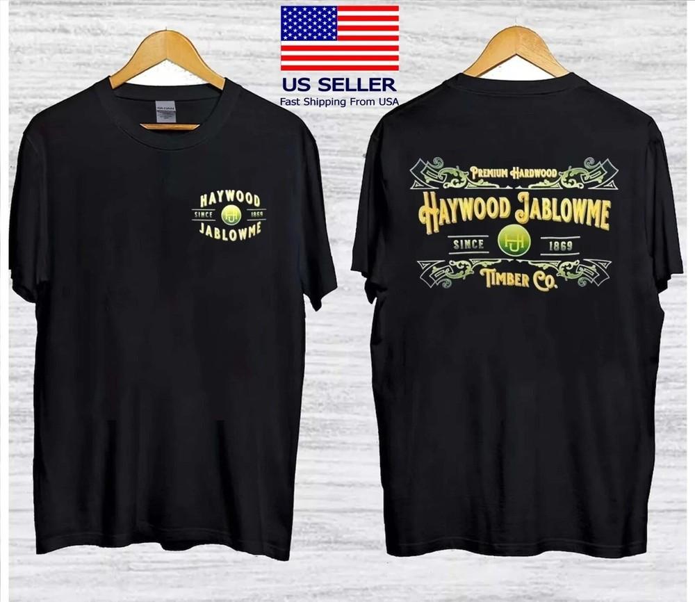 

Haywood Jablowme Timber Co T-Shirt, Funny Hardwood Shirt S