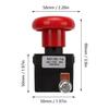Emergency Stop Switch Button, Emergency Stop Switch 48V 125A Metal Alloy ED125‑16 Stop Button Fit for Most Forklifts