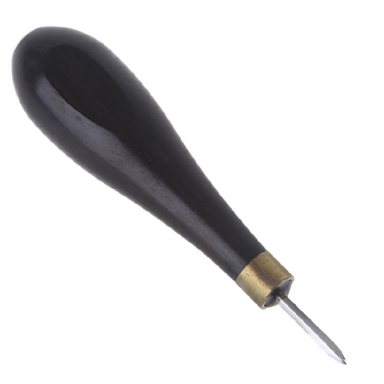 DIY Handmade Gourd Awl Spacing Leather Punch Tool for Handcraft Punching