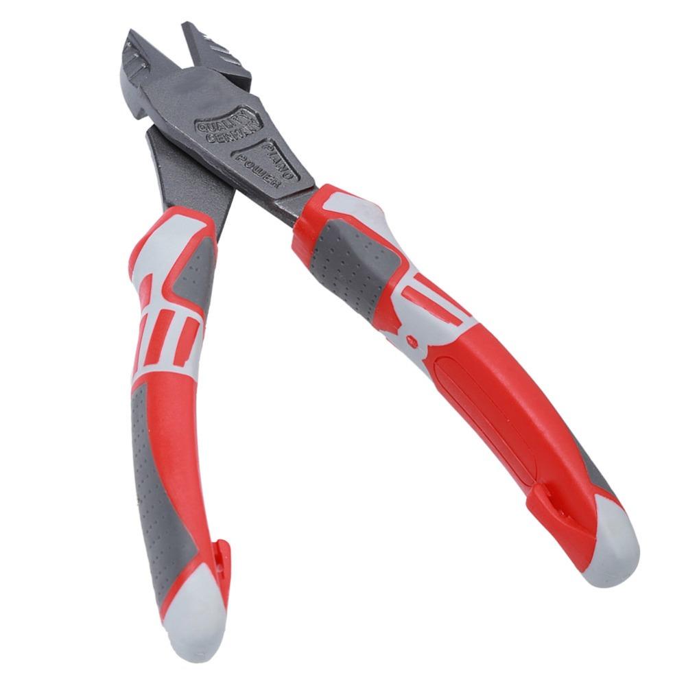Ergonomic Handles Electrician Pliers 7 Inch Length Wire Cutter Pliers Electrical Repair