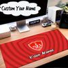 Custom Name Mouse Pad Sb29 Badge Emblem Mouse Pad Desk Mat, Non-Slip Rubber Backer Pad For Computer Notebook Gaming Mouse Pad Birthday Gift
