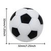 Table Football 6 Pieces Table Football Balls 32mm Mini Soccer Balls Replacement For Foosball Table Game Accessory
