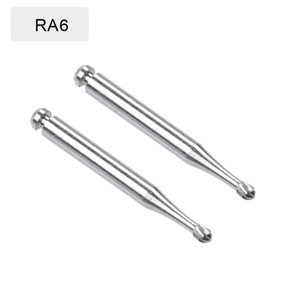 5pcs/box New Dental Tungsten Carbide Burs Slow Speed Round RA Series For Dentistry Lab Clinic 2.35mm Polishing Bur Tool