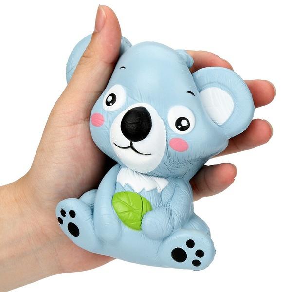 12cm Cute Koala Cream Scented Squishy Toy Slow Rising Squeeze Strap Kid Toy Gift Marketwin