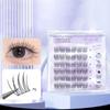Sweet Self-adhesive Lash Clusters Makeup False Eyelash Clusters Glue Free Fake Lashes  Makeup Tool