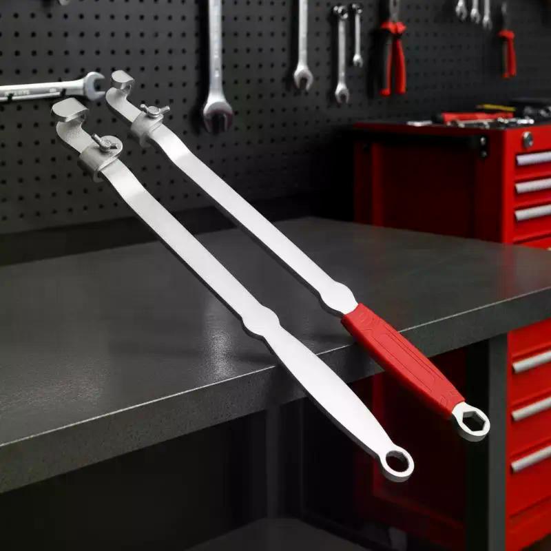 High‑Carbon‑Steel Wrench Extension Bar Labor‑Saving Torque Spanner Booster Extender For Auto Repair Maintenance Work