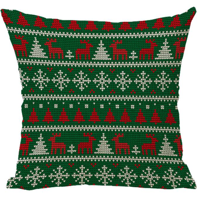 Vánoční povlak na polštář Červený povlak na polštář na pohovku Polštář Povlečení Polštář Polštář u postele