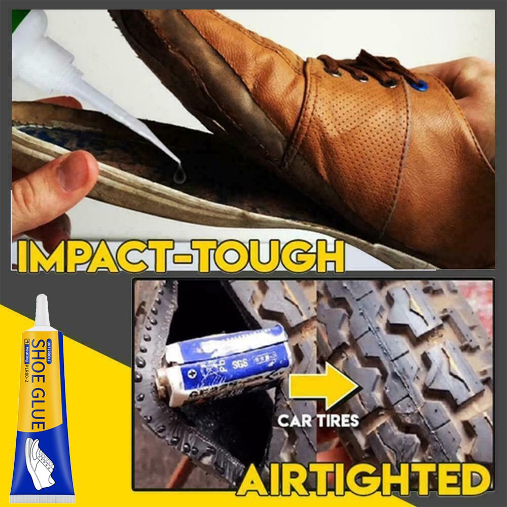 Neue 1/2 Stück Schuhe Wasserdichter Klebstoff Kleber Schnelltrocknender Spezialklebstoff Schuhreparatur