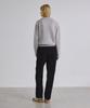 STEP AROUND Corduroy Belted Straight Pants_Black