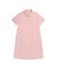 NATIONALGEOGRAPHIC N262Wop140 Women'S Freeze Stretch A-Line Collar Short Sleeve Dress Silver Pink