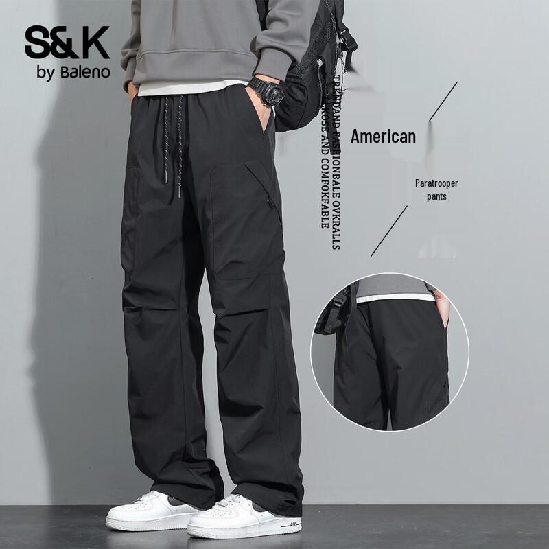 Baleno Men s S&K American Style Straight-Leg Cargo Pants 2XL