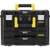 Kit 2 Mallettes PRO-STACK™ - STANLEY FATMAX - FMST1-71981 - 2 poignées - 2 tiroirs - 21,5 L
