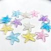 10 Pieces of Mixed Beautiful Irregular Sequins Colorful Starfish Jewelry Decorative Scrapbook Diy Hair Accessories Resin