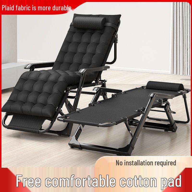 Foldable Lounge Chair - Nap Sofa Bed & Portable Lazy Backrest