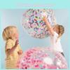 Versatile 12" Confetti Balloon Latex Helium Complements Wedding And Birthday Party Themes