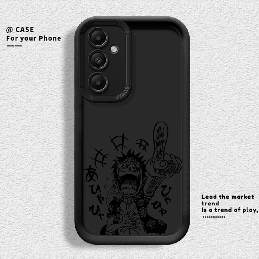 

Аниме ONE PIECE Чехол с Луффи для Samsung Galaxy A26 A32 A71 A72 A51 A73 A35 A36 A56 A15 A16 A53 A54 A34 A12 A13 A23 Чехол для телефона Galaxy A52s 5G