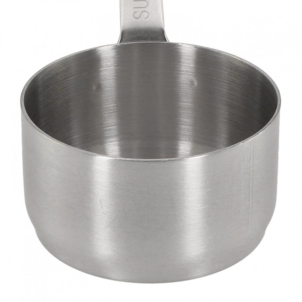 1pc Stainless Steel Milk Pot Mini Sauce Pan Non-Stick Small Saucepan 60/80/100ML