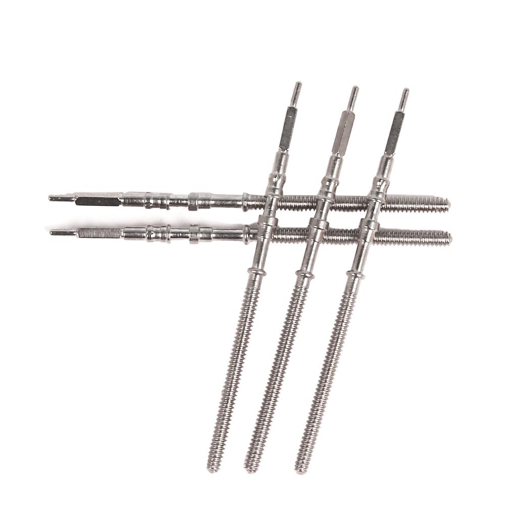 5pcs Watch Repair Movement Adapter Metal Watch Chain Handle Modification for NH35 NH36 NH38 NH39 Silver