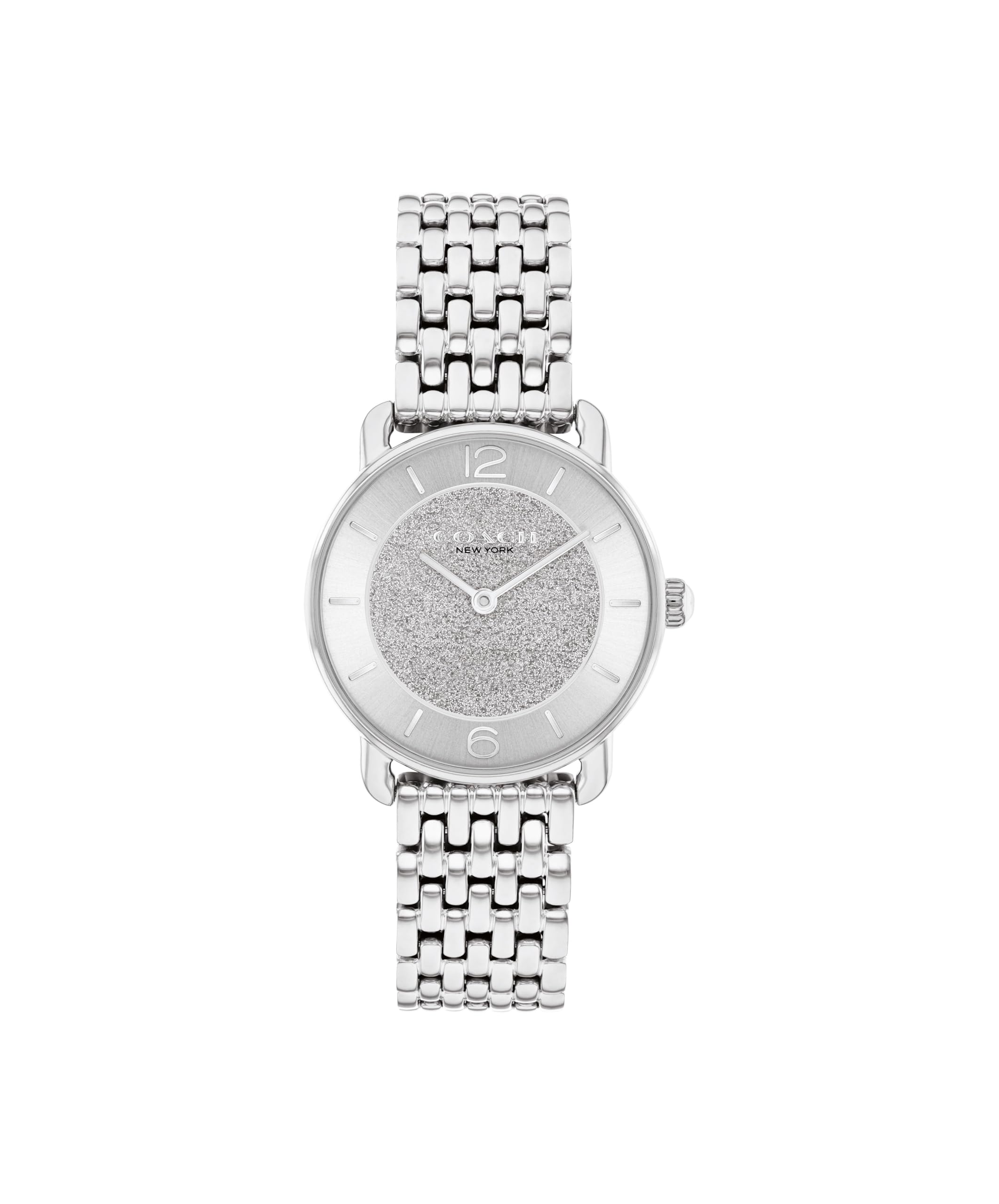 Coach Women s Elliot Watch, Silver Dial, Stainless Steel Strap, 14504369 [Official Import]