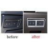 Matte Silver Back Door Tailgate Switch Cover Trim For Range Rover L405 2013-2017