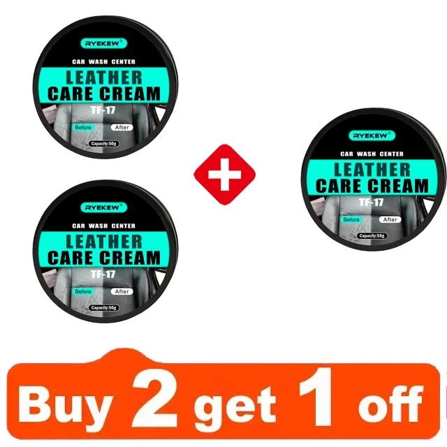 Q19 Car Leather Seat Maintenance Care Oil Multifunctional Cream Interior Polishing Stain Removal Refurbished Leather Sofa Cleani