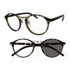 [Face Trick Glasses] Sunglasses, Dimmable, Men's, Women's [Color Deepens with UV Rays] UV Cut, Blue Light Cut, Sabae Manufacturer Lenses PHC5112