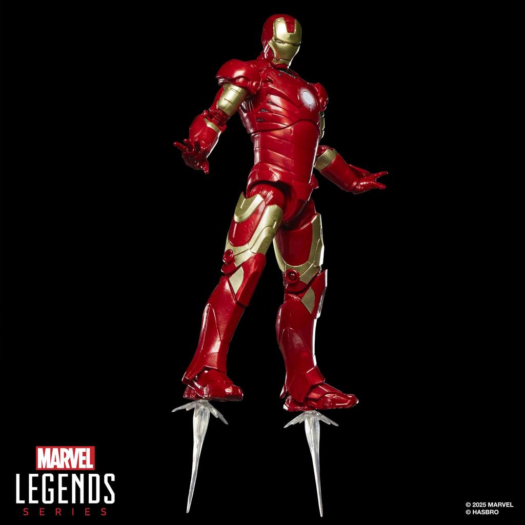 Hasbro Marvel Legends Series Iron Man Mark III Movie Iron Man Collectible Action Figure G2055 Authentic 6-Inch