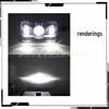 4x6 Inch LED Headlight with DRL for Jeep Truck, 5 Inch Square