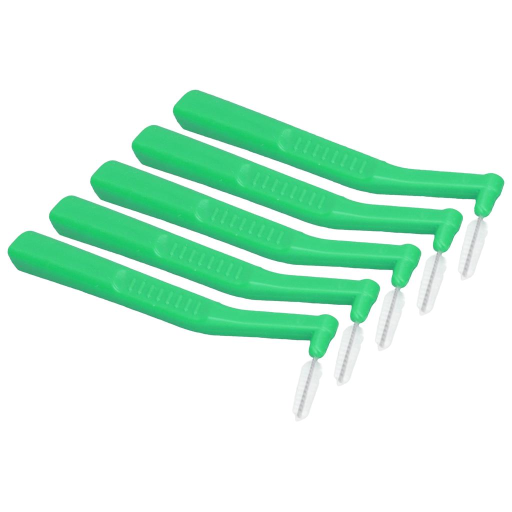 5pcs L Shaped Interdental Brushes Effective Cleaning Plaque Removal Braces Brush for Tooth Care