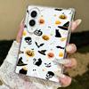 Halloween Ghost Pumpkin Case For Samsung Z Fold 8 Ultra 7 6 5 4 Clear PC Slim Hard Folding Phone Cover For Galaxy Z Fold8 Fold7 Fold6 Fold5