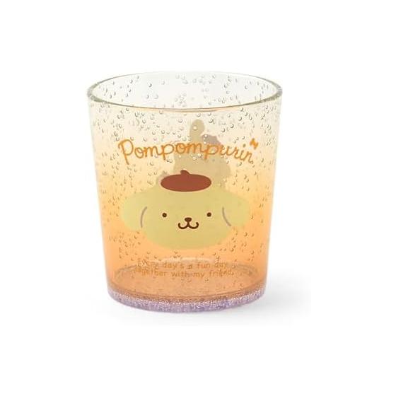 SANRIO Прозрачный стакан Pompompurin из АС-смолы Посуда Стакан Объем: приблизительно. 300 мл 176079