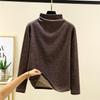 Women's Plus Velvet Long Sleeve Warm Base Layer Top