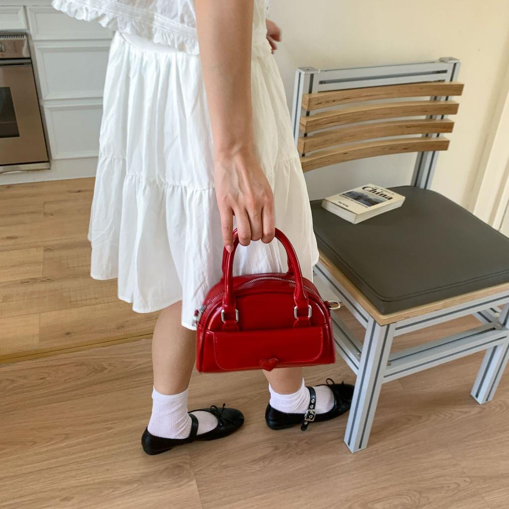 Hand Carry Bow Pillow Bag Women's 2025 Summer New Simple Fashion Shoulder Bag Premium Messenger Bag