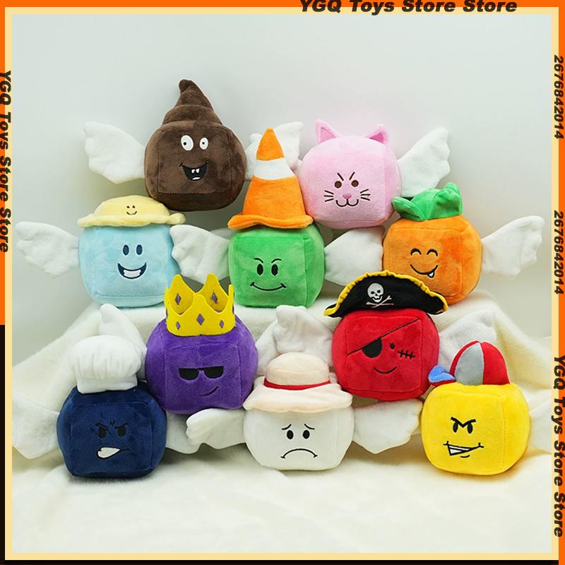 New In Stock Lucky Block Plush Doll Cute Anime Peripherals Toy Birthday Christmas Gift