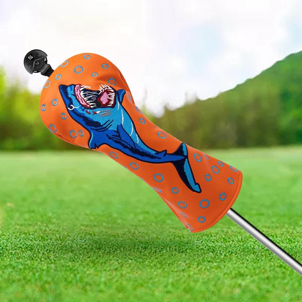 Fashion Golf Club Head Cover Interchangeable No. Tag Waterproof Case Fleece 3 5 UT Headcover Men