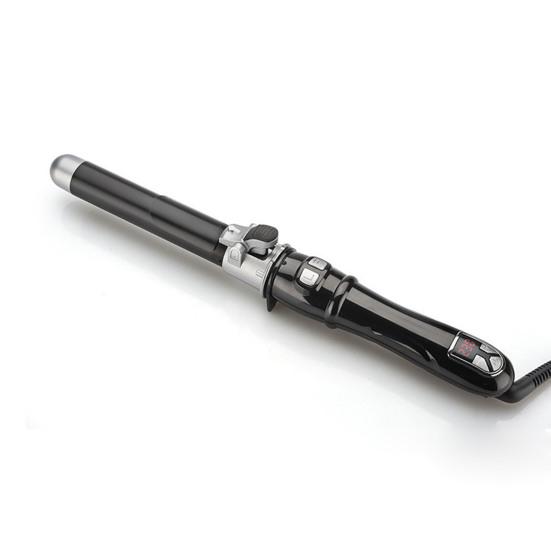 Automatic Hair Curling Iron LCD Display Temperature Adjustable Fast Heating Portable Travel Hair Curler 110V Electric Curling Wand