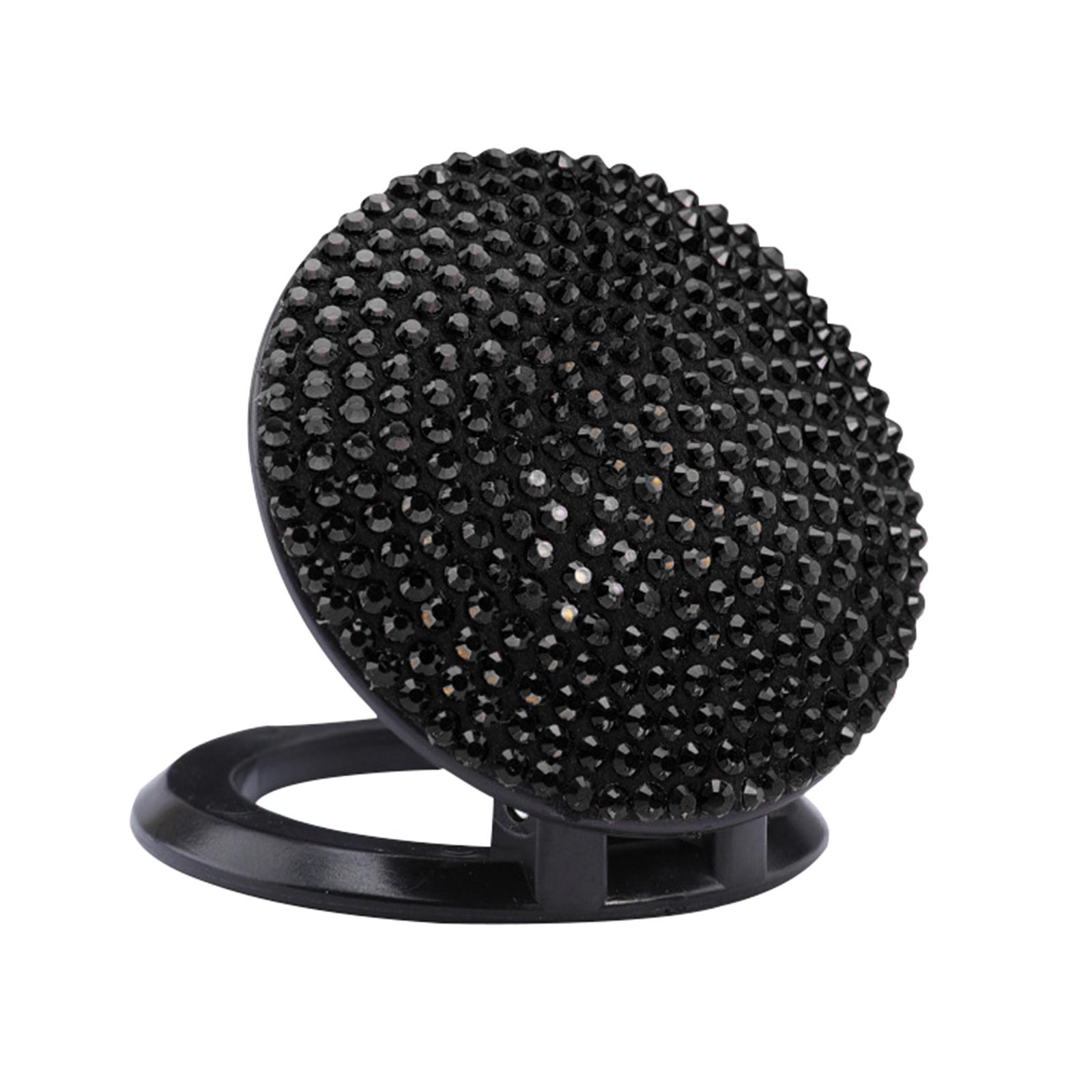 

Декоративная накладка на кнопку автомобиля, блестящая, с глиттером, устойчивая к царапинам чёрный