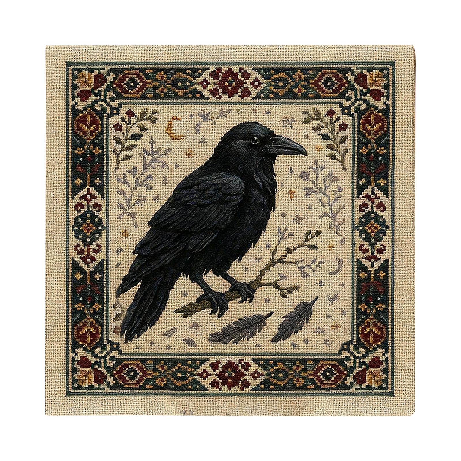 

Набор для вышивания крестом с цветочным узором, Персонализированный набор для вышивания птиц крестом для взрослых начинающих, DIY вышивка иглой, настенное искусство для дома One Size