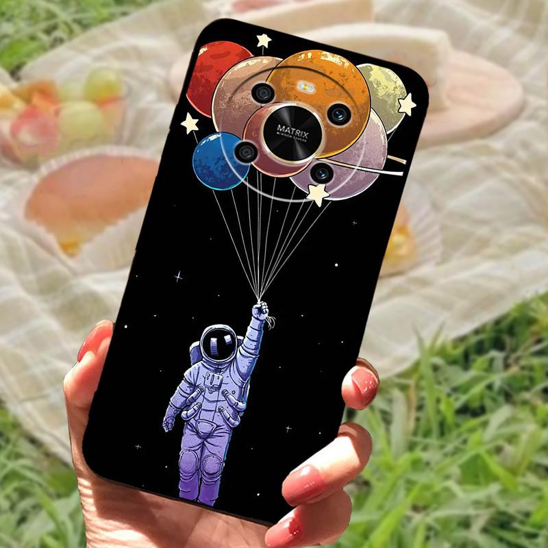 For Honor X 9 4G Case Silicone Soft Marble Protective Covers For Honor X9 Cases Fashion Black Bumper for Huawei Honor X 9 Fundas