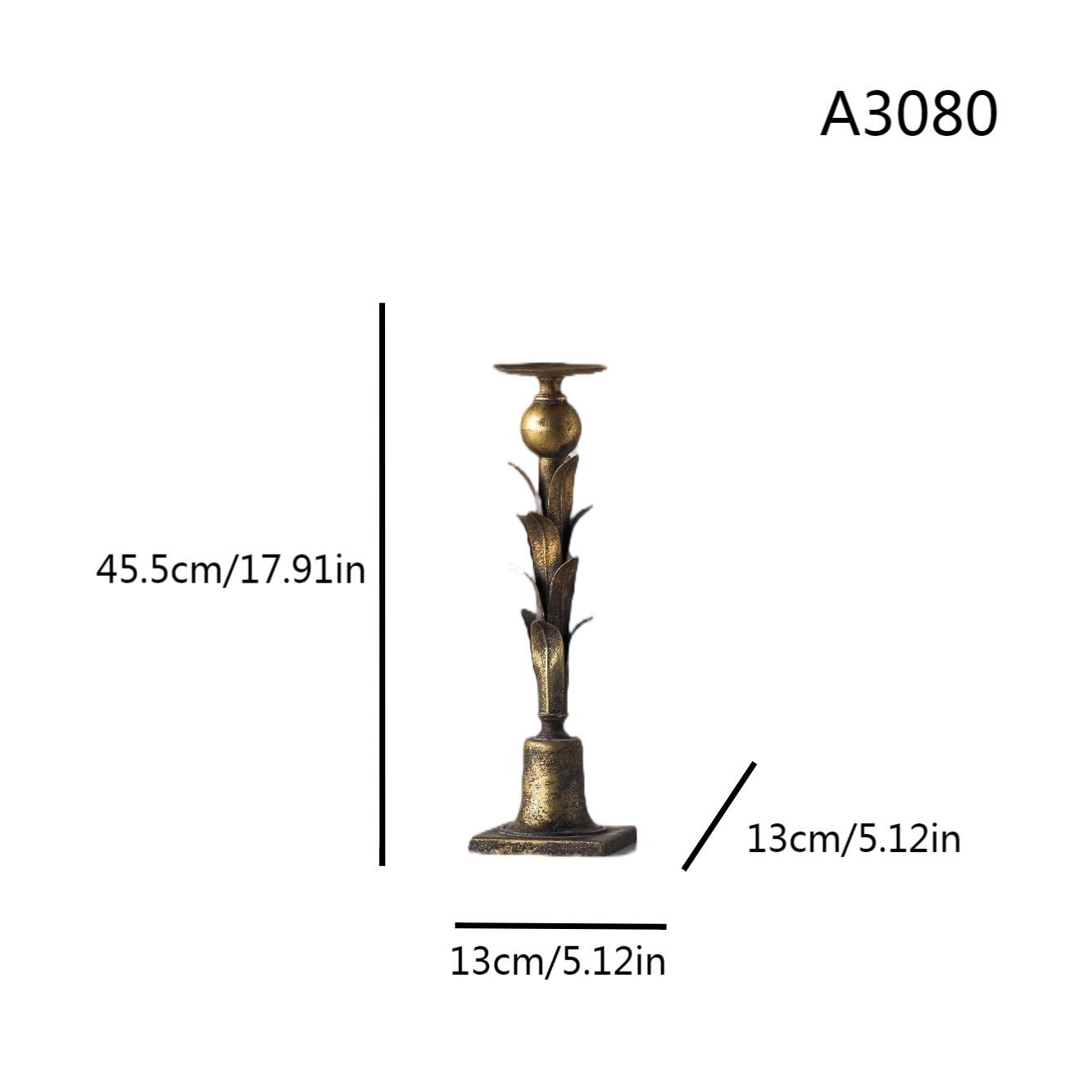 

Retro Creative Candle Holders Living Room Desktop Candlestick Luxury Bedroom Decoration Ornament Home Decoration Accessories