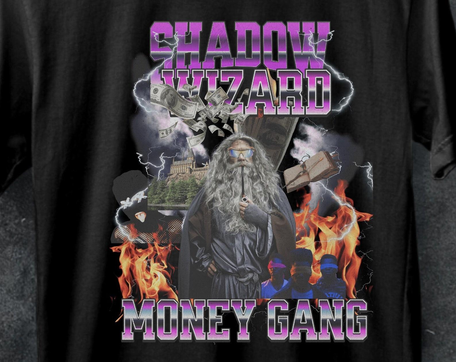Футболка Shadow Wizard Money Gang, футболка с юмором для Поколения Z L