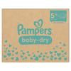 Couche-culotte Pampers Baby-Dry Taille 5+ Pour 12kg - 17kg - Pack 1 Mois