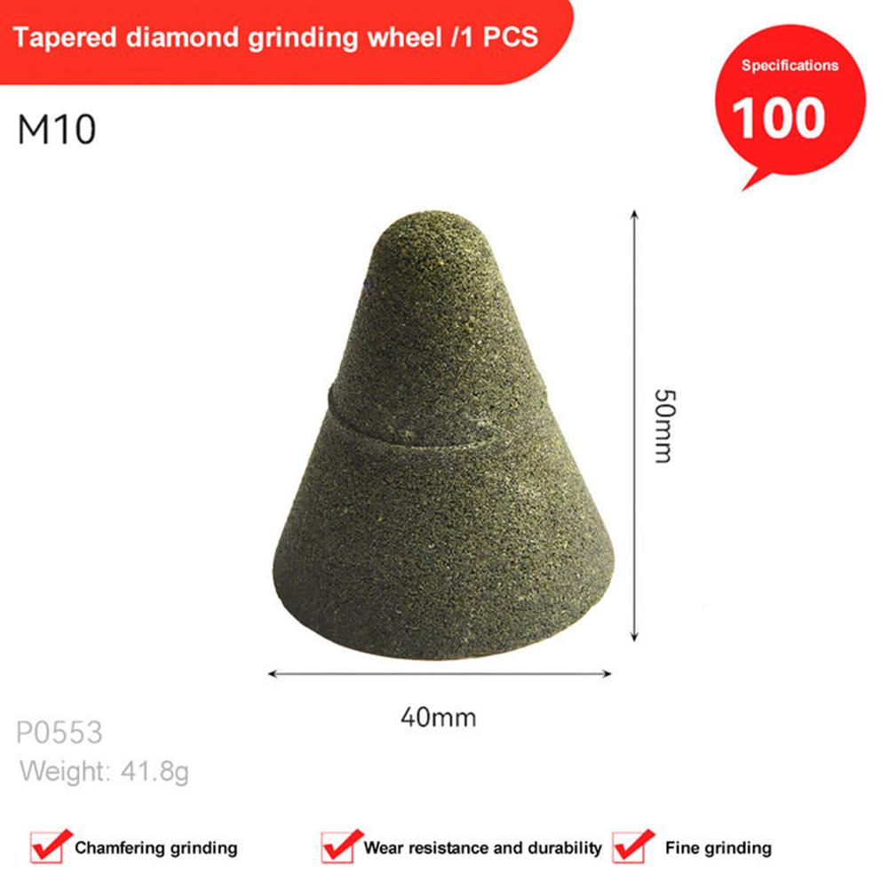 Grinding Wheel Conical Diamond Grinding Wheel Chamfering Drill Bit M10  Engraving Polishing Trimming Suitable For Stone Tile