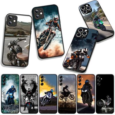 Motorcycle Sports Motos Cross for Motorola Moto G04 G13 G14 G22 G23 G20 G32 G34 G35 G64 G82 G84 G53 G60 G72 E14 E15 E13 Case